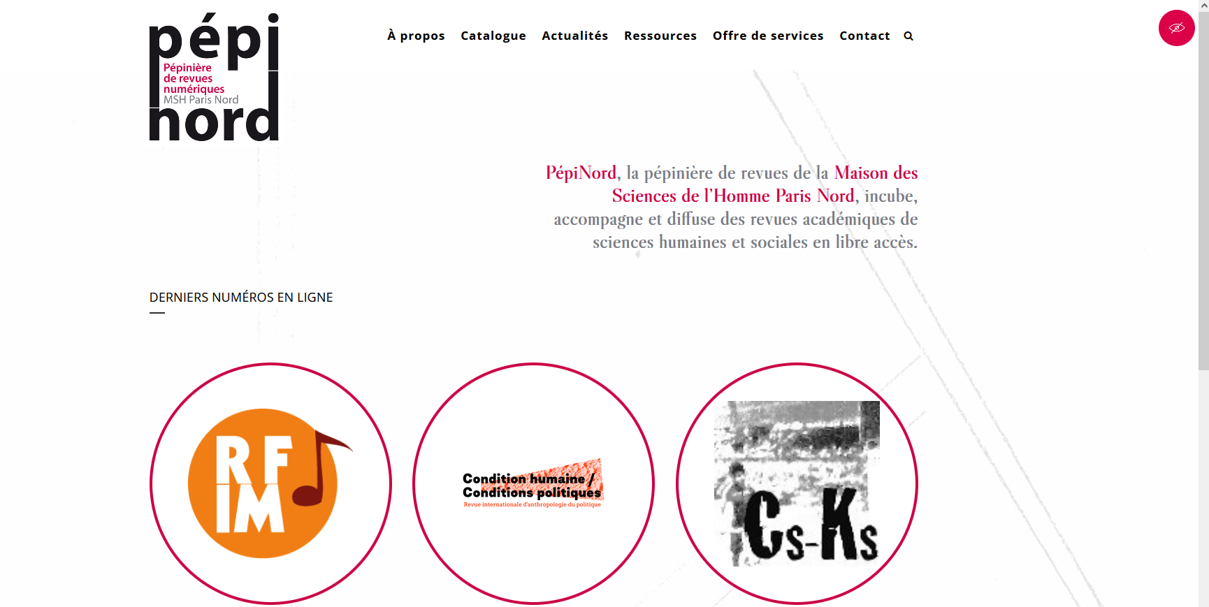 Couverture de l'article de l'inauguration du nouveau site Pépinord